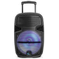 LIVE X 15 inch  RECHARGEABLE BLUETOOTH SPEAKER  The LIVE X is a 15 inch portable PA speaker with an integrated rechargeable battery, advanced Bluetooth capabilities, and an LED woofer well suited for your next party, event, tailgate, and more-LX-15BT Hannah's Variety Store