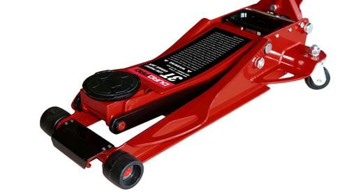 DuroPro 3 Ton Low Profile Jack Hydraulic trolley jack is designed to lift, but not support, one end of a vehicle-437376 Hannah's Variety Store