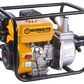 WORKSITE 5.5HP Water Pump Gasoline Engine 163cc 4 Stroke High Pressure 3" Gasoline Water Pump-GWP104 Worksite Power Tools
