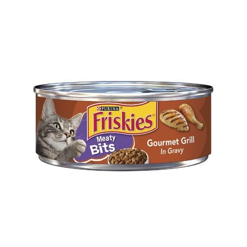 Canned cat food: 24 Pack/16 lb/156 g Friskies 924838