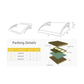 Polycarbonate Awnings features weather resistance offering you protection from sun and rain - D1200A-S ebuystt