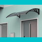 Polycarbonate Awnings features weather resistance offering you protection from sun and rain - D1200A-S ebuystt