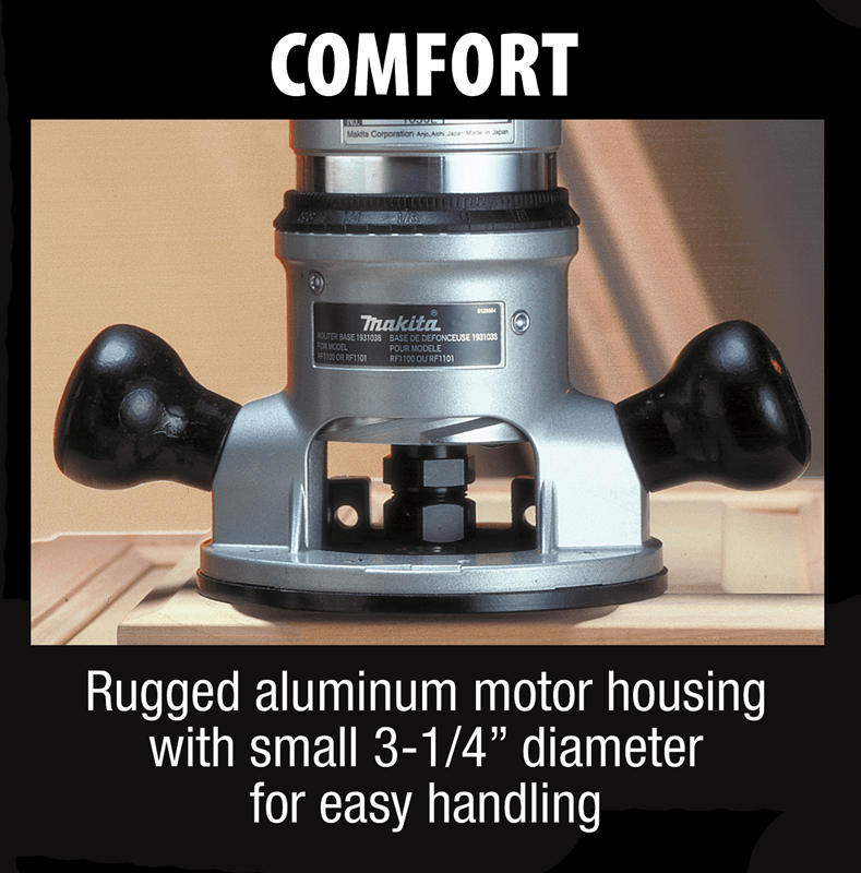 MAKITA 2-1/4 HP Router - RF1101 MEGA