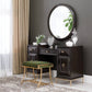 Formosa Round Dresser Mirror Americano Collection: Formosa SKU: 222824 coastmega
