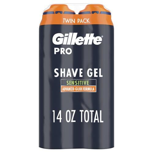 Gillette Pro Shave Gel 2 Units 7 oz / 170 g  For an effortlessly comfortable shave every time, try Gillette PRO Shaving Gel for Men -445952