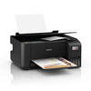Epson Ecotank L3210 Printer has features that allow you to: Print, copy and scan up to 4,500 black pages and or up to 7,500 color pages with each set of replacement bottles-428669