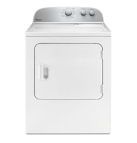 Whirlpool Top Load Electric Dryer With AutoDry 5.9 cu ft Keep laundry day running smooth using this large capacity dryer with a flat back design that fits into tight spaces like closets or small utility rooms-442453