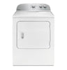 Whirlpool Top Load Electric Dryer With AutoDry 5.9 cu ft Keep laundry day running smooth using this large capacity dryer with a flat back design that fits into tight spaces like closets or small utility rooms-442453