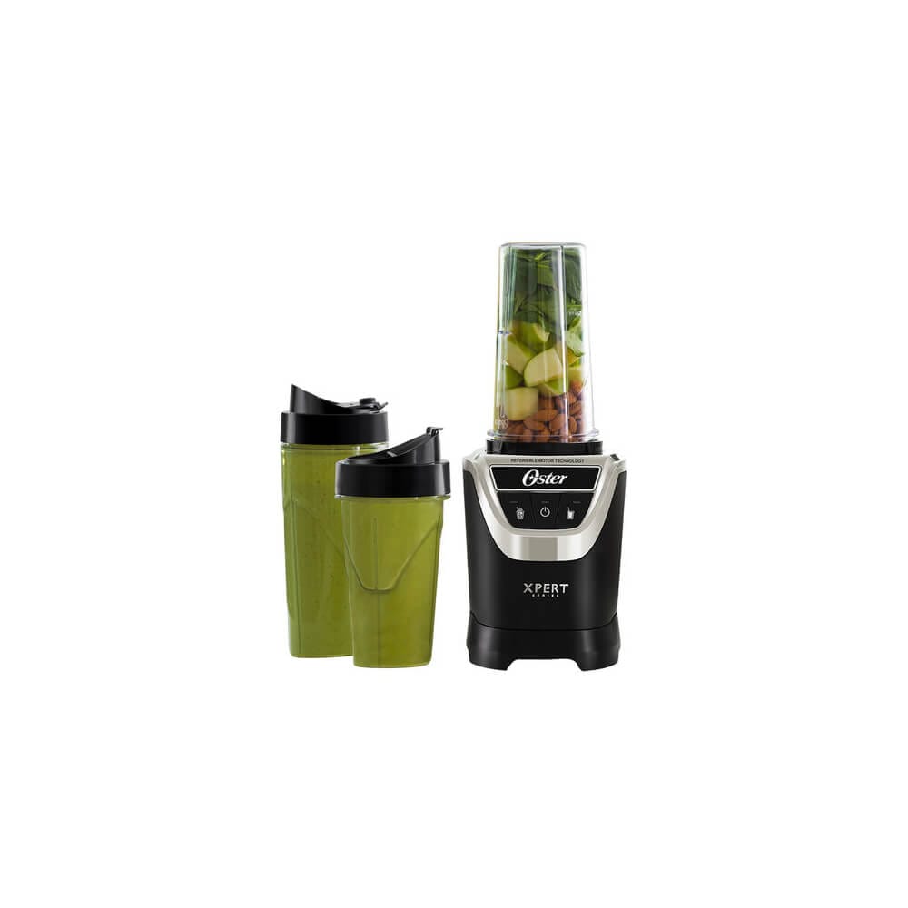 OSTER XPERT PERSONAL BLENDER WITH 2 BLEND N GO, you can get a texture twice as creamy in your preparations in less time. - BLSTXPN7002