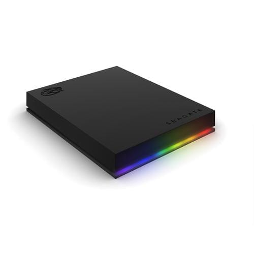 Seagate 2TB Portable Hard Drive STKL2000600 Up to 2TB of capacity builds the ultimate library without sacrificing files or games. Customizable RGB with full color and pattern control with free Seagate Toolkit software-442705