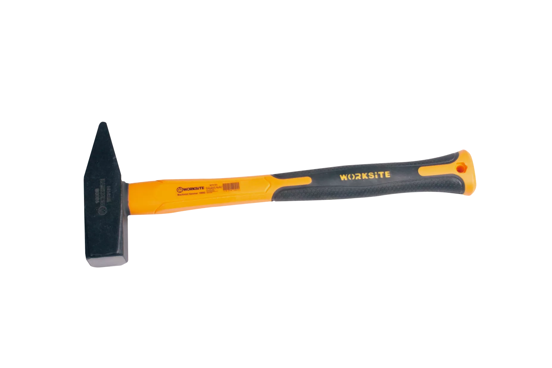 WORKSITE High Quality Hammer Hand Tools Machinist Hammer Wooden Handle 500G Machinist Hammer - WT3149