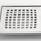 Floor Drain – Floor Drain Stainless Steel 10X10 (4X4 Inch) Centimeter , 2 Inch Connection Central Outlet - CHGM146 MEGA