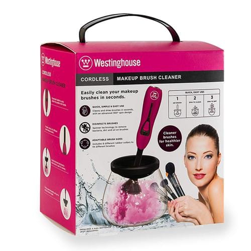Westinghouse Makeup Brush Cleaner Makeup Brush Cleaner and Dryer Machine, Electric Cosmetic Automatic Brush Spinner, Wash and Dry in Seconds, Deep Cosmetic Brush Spinner for Brushes -WH1128 ebuystt