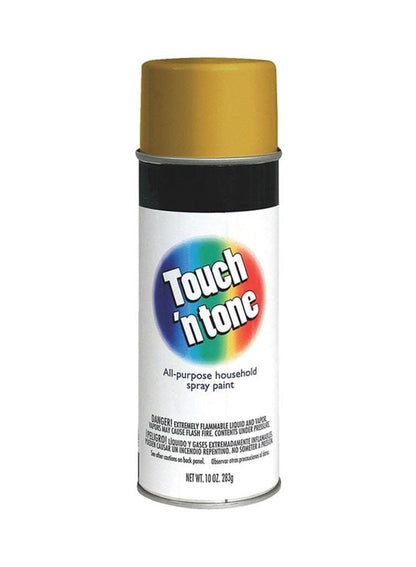 Touch N Tone Spray Paint, General Purpose, Oil Formula, Interior and Exterior Use, 20 Minutes Dry Time. Ideal for Plastic Metal, Wood, Ceramic, Concrete, Paper and More MEGALUXE