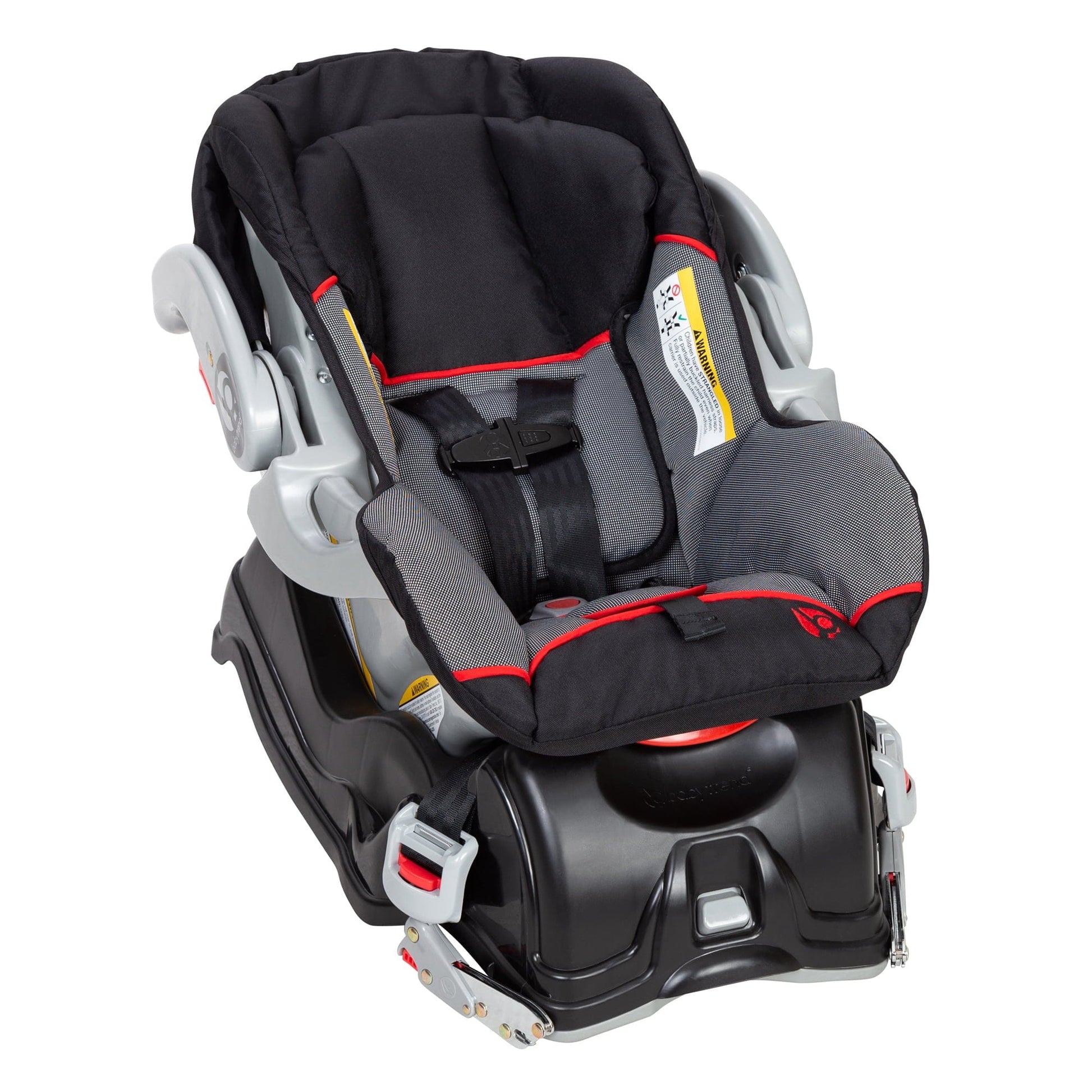 Baby Trend EZ Flex-Loc 30.00 lbs Infant Car Seat, Solid Print Black - 9001401316 Pie's Variety Store