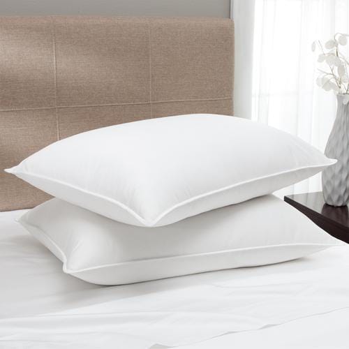 MS Home Collection Pillows 2 Units  Sleep soundly with these pillows and their 300 thread count organic cotton covers. Their technology makes your head, neck, and back return to 98% of their original position-413824 Hannah's Variety Store