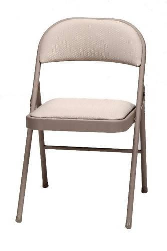 Sudden Comfort Folding Padded Chair National Public Seating 2200 Series Steel Frame Upholstered Premium Fabric Seat and Back Folding Chair with Double Brace, 480 lbs Capacity- 399315