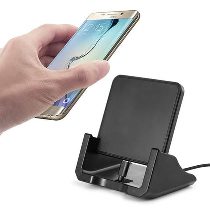 Acesori Wireless Charger 2 Units  Take your charged devices anywhere and recharge them wherever you need with this 2-in-1 flexible design wireless stand-434771