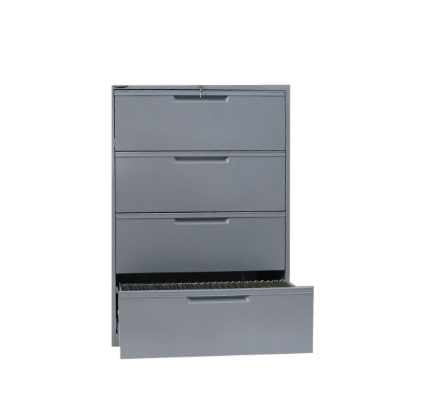 Silverline 4DL Filing Cabinet Ideal for Work and Home Office - CB1111 ebuystt