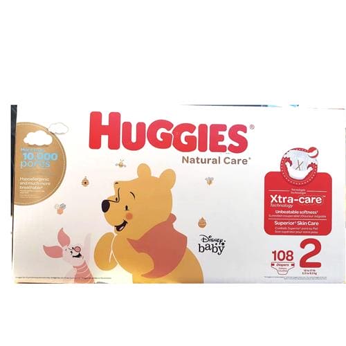 HUGGIES NATURAL CARE STEP 1 125CT - HNCS1 Pie's Variety Store
