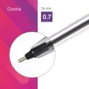 Claro by Milton Croma Ball Pen  Built with specially formulated ink that flows flawlessly, Croma is an exquisite range of pens for a smooth writing experience-CBALCLA017BLUE0001