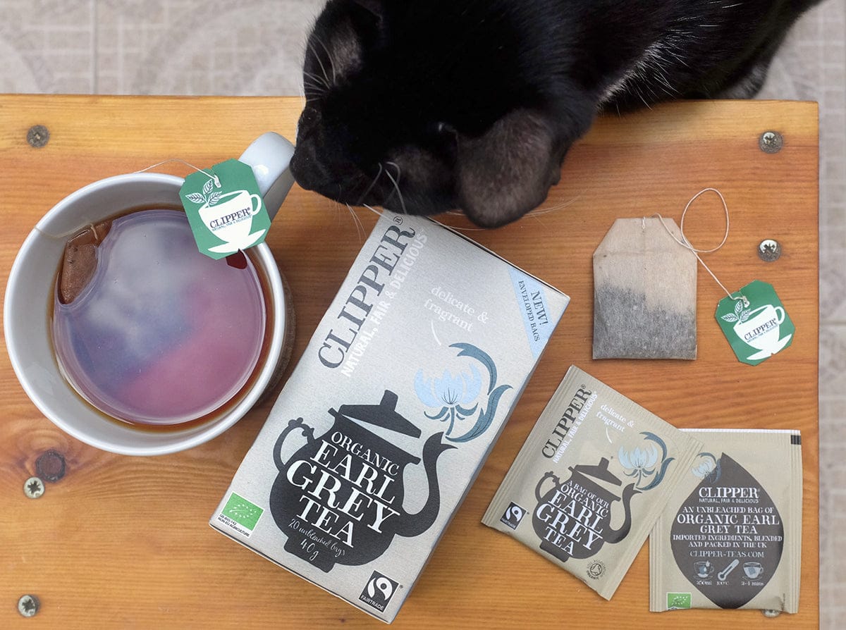 Clipper Organic Earl Grey and English Breakfast Tea (20 Tea Bags) infused with citrusy Bergamot, to make an especially delicate and refreshing blend-5021991941580 Hannah's Variety Store