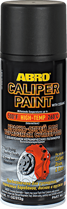 ABRO Black Caliper Paint with Ceramic CP-555 (MABRO097)