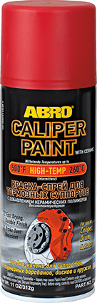 ABRO Red Caliper Paint with Ceramic CP-555 (MABRO098)