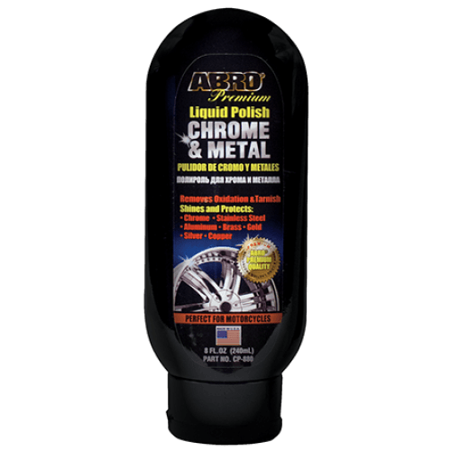 Safely Removes Oxidation and Tarnish , Non-Abrasive, Shines and Protects Chrome, Metal, Aluminum,   Stainless Steel, Silver and Gold