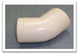 CPVC Bend 45 Degree MEGA