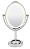 Conair Reflections Double-Sided Lighted Vanity Makeup Mirror (Polished Chrome) - C-BE151T