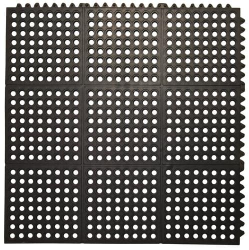 Unimat Anti Fatigue Mat 3 inch x 3 inch x 5/8 inch  This practical mat protects your floor from heavy traffic whether it is for a kitchen, a workplace, or even a children's space-215110 Hannah's Variety Store