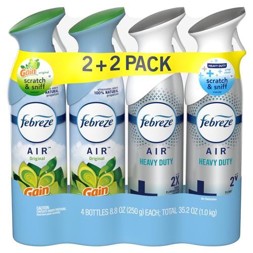 Febreze Air Freshener 4 Units Odors they’re everywhere. Lingering in the air or arising at the most awkward times- 23393-0037000758471