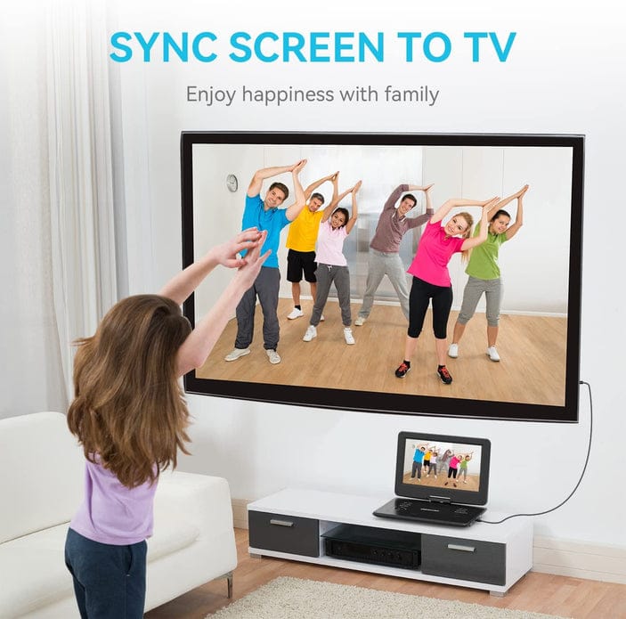 Digital Multimedia Portable Video Player The larger screen size the more friends can join you to watch the film. The DVD player break-point memory function will pick you up from where you left last time -DMP-VP Hannah's Variety Store