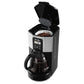 Mr. Coffeemaker 12 cups - This modern coffee maker brews up to 12 cups of coffee in 10 minutes.  Pause 'n Serve option, you have up to 30 seconds to pour a cup of coffee while the brewer is still brewing - 9244-0072179234746 Hannah's Variety Store