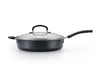 T-Fal Deep Pan 5.5 Qt  This titanium pan is non-stick and has a Thermo-Spot heat indicator, that becomes red when the pan is pre-heated, as well as a technology-99254