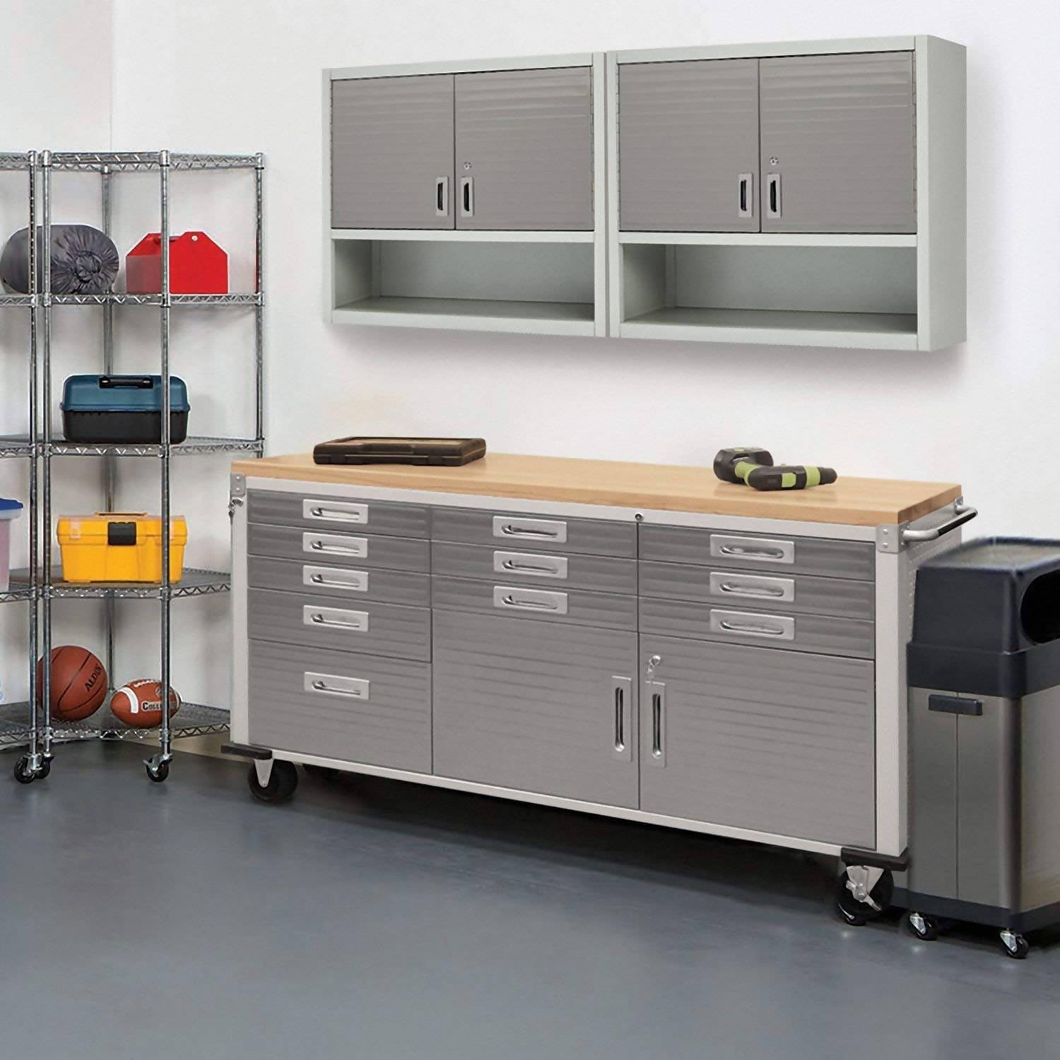 Ultra HD Seville Workbench and Storage Table with Wheels-202620 Hannah Frederick