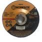 Worksite 4 1/2 Inch (115 Millimeter) Diamond Grinding Wheel. Suitable For Most Electric Grinders Air Cut Off Tool and Electric Cut Off Tool – Our Cutting Wheels are Ideal for Cutting Iron, Plastic, Steel, Stainless Steel–XGW412 Worksite Hand Tools