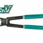 Total 8" (200mm) Rabbit Pliers, Cr-V, Black Finish and Polish With Plastic Handle. Ideal for Building Cage, Chicken Coops, Traps, DIY Projects and More - THT2881 ebuystt