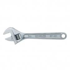 Wolfox Adjustable Wrench, Made of Forged Carbon Steel, Chrome Plated with Metric and Inch Scale. Ideal for Bicycle Repair, Plumbing, Vehicle and Machinery Repair, Furniture Assembly and Almost Every DIY - WF4510 and WF4512