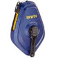 Irwin 100' (30m) Strait-Line, Speed-Line Pro Chalk Reel, 3:1 Gear Ratio Rewind, Wide-Prong Hook for Secure Anchoring and  Lightweight ABS Housing to Withstands Jobsite Wear and Tear - IRW64310 MEGA