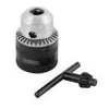 Toolcraft 3/8 inch Drill Chuck with Key with Hardened Body and Tip for Durability, Heavy Duty. Ideal for Impact Drill, Hammer Drill, Rotary Drill and more  - TC3480.