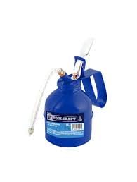 Toolcraft Brass Nozzle 16oz Flexible Stainless Steel Spout Oil Pump Canister. Ideal for Lubricating Machinery, Tools and More -TC1442 CHMEGA