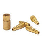 Toolcraft Solid Brass 1/4" Quick Coupler and Connector Set of 5 Pieces. Ideal for Pneumatic Tools, Spray Guns, Air Tools and Many More - TC2005 ebuystt