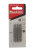 Makita #3 Phillips Bit Insert 3pack.For use with corded and cordless drills and impact drivers.- B-25834