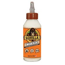 Gorilla Wood Glue, Stronger, Faster Wood Glue with Shorter Clamp Time. Ideal for Building, Carpentry or Hobby Projects Using Any Type of Wood MEGA