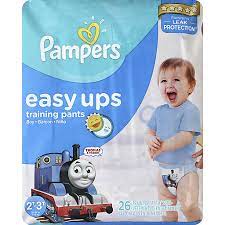 PAMPERS BABY EASY UP 2T3T SUPERBOY 74CT - PBEU2T3TSB Pie's Variety Store