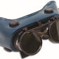 Toolcraft Welding Goggle with Soft PVC Frame and Lens Shade #5, Adjustable Straps, 4- Vent Ventilation, Flip-up lenses. Ideal for Welding, Torching, Steam Punk Costume Play and More - TC0873 MEGA