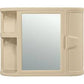 Rimax Bathroom Wall Cabinet White/ Beige 23.5 x 7.6 x 18.3" - 20010030 MEGA