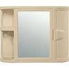 Rimax Bathroom Wall Cabinet White/ Beige 23.5 x 7.6 x 18.3